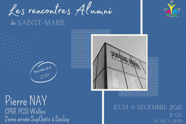 Les rencontres Alumni de SainteMarie Lycée SainteMarie